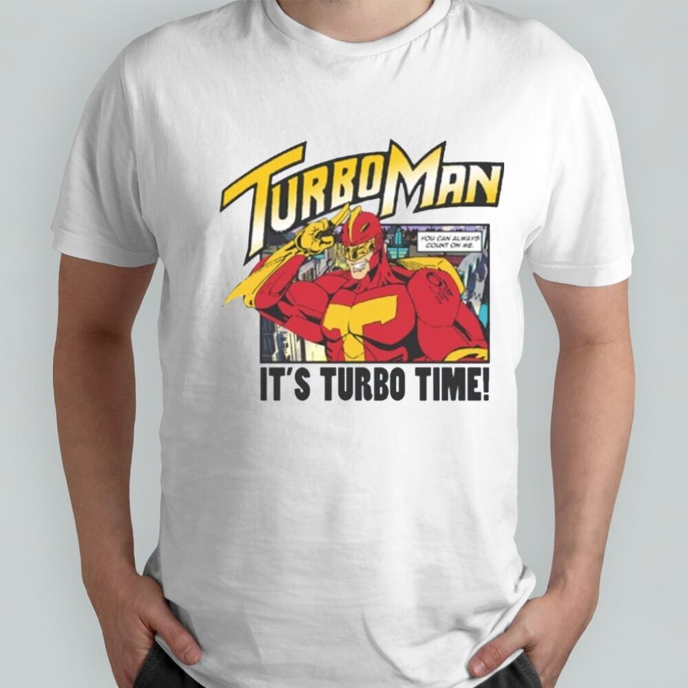 Turbo Man Untitled Iconic Retro Movie Fan Collector Classic Nostalgic Graphic 05